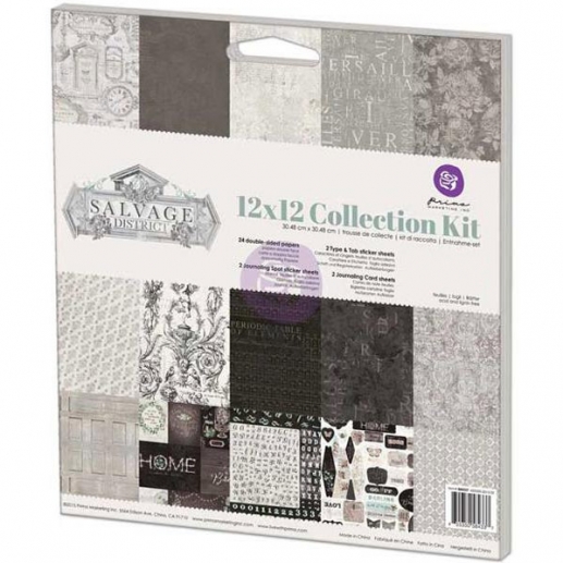 Prima Marketing Collection Kit 12x12 Salvage District