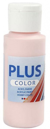 Akrylfärg PLUS Color 60 ml Soft Pink Hobbyfärg