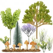 Träd - Växter - Miniatyrer