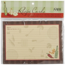 Receptkort 13 x 18 cm 25 st Kort Kuvert till scrapbooking, pyssel och hobby