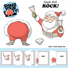 Stämpel Art Impressions Santa Shake Mini Shakers Card Stämplar Uppdelat på Tillverkare