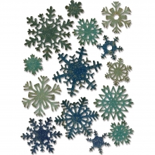 Sizzix Thinlits Dies - Mini Snowflakes - Tim Holtz