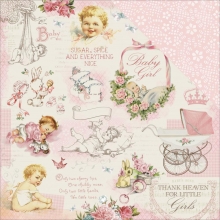 Papper Kaisercraft Peek-A-Boo Tiny Tot Scrapbooking