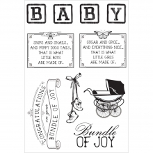 Clearstamp Kaisercraft Peek-A-Boo Scrapbooking Papper