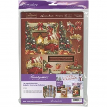 Mega Julkorts-Kit Hunkydory Joy Of Christmas A4 Card Collection Julpyssel Kit