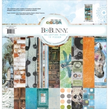 BoBunny Collection Pack 12x12 Life In Color Scrapbooking Papper