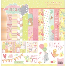 Paper Pack 12x12 About A Little Girl Photo Play Scrapbooking Papper
