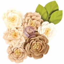 Pappersblommor pappersrosor Prima 9 st Paige Marketing