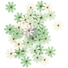 Pappersblommor pappersrosor Prima 36 st Tiny Flowers Shirley Marketing