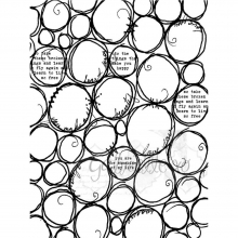 Clearstamps 49 and Market Going In Circles Scrapbooking Papper