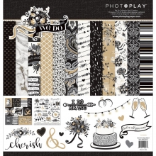 Paper Pack 12"x12" Photo Play We Do Papper Kort Kuvert Bröllop Kärlek