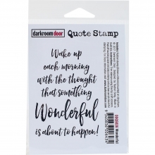 Stämpel Darkroom Door Wonderful 85x60 mm Cling Stamps EZ