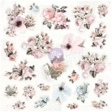 Ephemera Die Cuts Prima Marketing Travelers Journal Floral