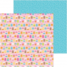 Papper Doodlebug Sweet Summer till scrapbooking, pyssel och hobby