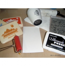 Watermark Resist Clear Stamp Pad Ranger Stämpeltillbehör