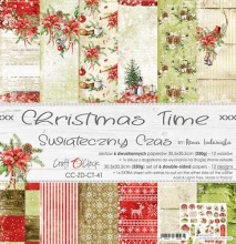 Paper Pack Craft O' Clock - Christmas Time - 12x12 Tum