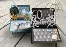 Paper Pad 40 ark Maja Design 6”x6” Celebration Pappersblock 4 8 Tum
