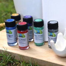 Pysseltips - Marmoreringsfärg Magic Marble