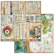 Paper Pad Stamperia Atelier des Arts 8x8 Tum Pappersblock 4 8