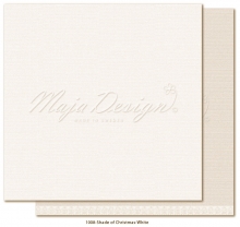Maja Monochromes Shades of Christmas White Cardstock Design 12"x12"
