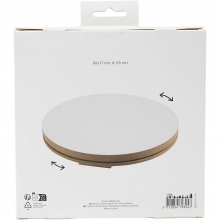 Snurrande Arbetsplatta 17 cm - För Skulptering och Målning