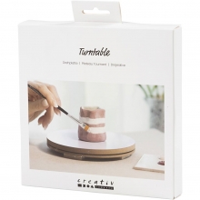 Snurrande Arbetsplatta 17 cm - För Skulptering och Målning