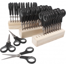 Barnsax med hållare 14 cm 36 st till scrapbooking, pyssel och hobby