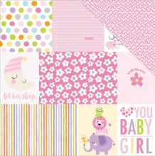Papper Bella Blvd Cute Baby Girl Daily Details Scrapbooking