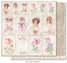 Papper Maja Design Sofiero Ephemera Cards Limited Edition Mönstrade