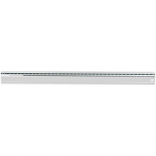 Linjal - Aluminium - Längd: 40 cm