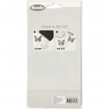 Stämpel & Dies set Djur Blad 2,5-6 cm 10 st Clearstamps Silkonstämpel