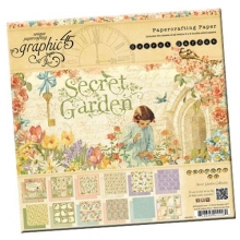 Paper Pad - Secret Garden 12”x12” - Graphic 45