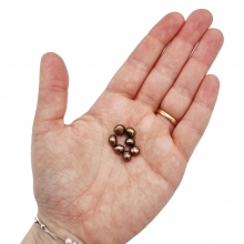 Sötvattenspärlor Colored 7-8mm - 8 st Pärlor