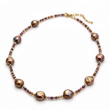 Sötvattenspärlor Colored 7-8mm - 8 st Pärlor