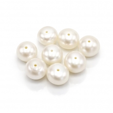 Sötvattenpärlor Cream 7-8 mm - 8 st Pärlor