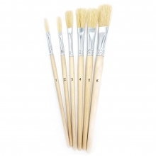 Hobbypenslar - Svinborst - Platta 1, 2, 3, 4, 5, 6 - 6 st