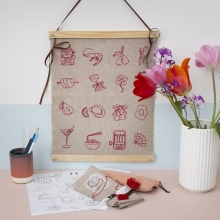 Vlieseline B: 21 cm 41 g/m2 3 m Tjocklek 0,7-1 mm Vliesofix Tyvek