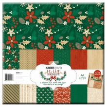 Paper Pad 12”x12” Holly Bright Kaisercraft Scrapbooking Papper