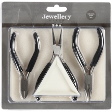 Basverktyg till smycketillverkning L: 10+11+12 cm Smyckesverktyg