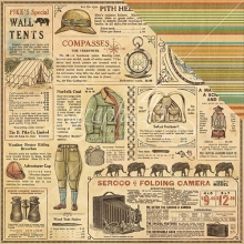 Papper Graphic45 Safari Adventure Serengeti Outfitters Graphic 45