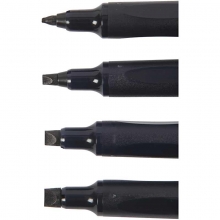 Kalligrafipennor Tusch 1,4-4,8 mm 4 st till scrapbooking, pyssel och hobby