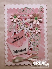 Dies Crea-Nest-Lies XXL no. 39 Crealies till scrapbooking, pyssel och hobby