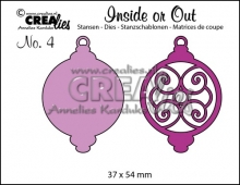 Dies Inside or Out Ornament D Crealies Jul stans