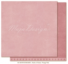 Maja Monochromes Shades of Denim & Girls Vintage Pink Design Cardstock