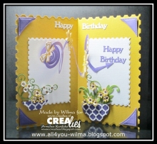 Dies Crea-Nest-Lies XXL no. 39 Crealies till scrapbooking, pyssel och hobby