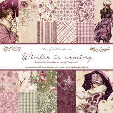 Hel Kollektion Maja Design Winter Is Coming 8 ark Julpyssel Papper