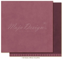 Maja Monochromes Shades of Winter Dusty wine Cardstock Design 12"x12"