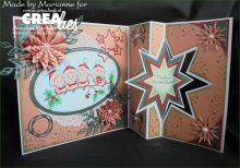 Dies Create A Card no. 26 Crealies Jul stans