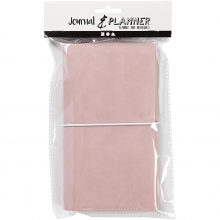 Bullet Journal Rosa 10x18,5 cm till scrapbooking, pyssel och hobby