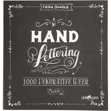Målarbok - Hand Lettering - 143 sidor